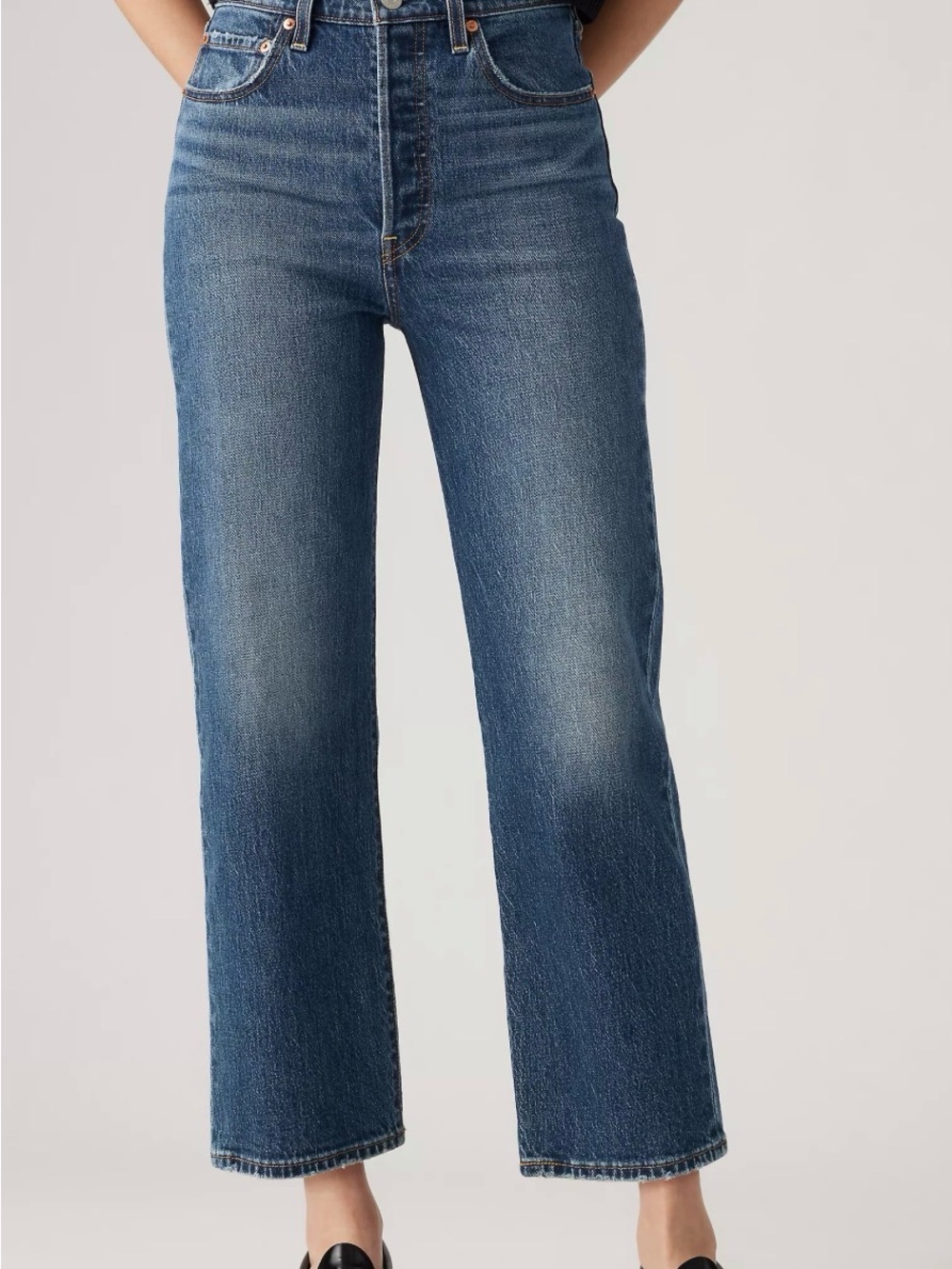 Levi’s Ribcage Straight Ankle Jeans 29